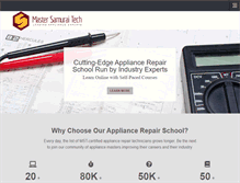 Tablet Screenshot of mastersamuraitech.com
